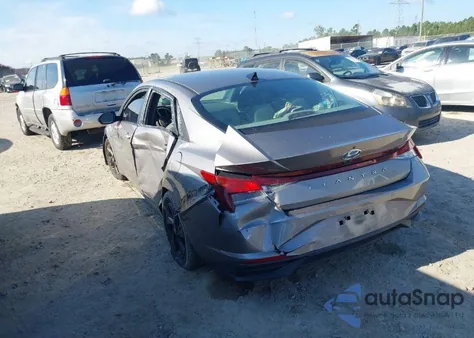 2021 Hyundai Elantra Sel from USA, damaged, VIN KMHLM4AG7MU193388